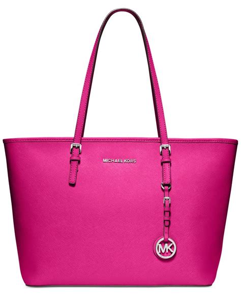 michael kors hot pink small purse macys clearancec